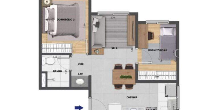 Apartamento para aluguel no Tatuapé:
